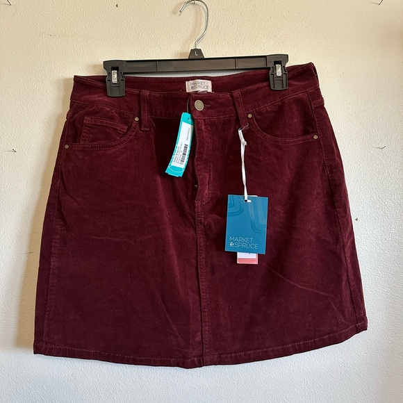 🌟 BRAND NEW 🌟 Stitch Fix Corduroy Skirt! - Picture 3 of 10